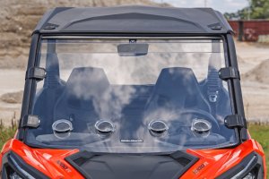 Can-Am Maverick Sport Vented Full Windshield - Rough Country - Scratch Resistant
